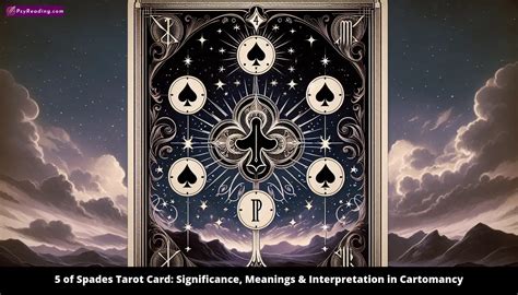 5 of Spades Tarot Card: Significance, Meanings